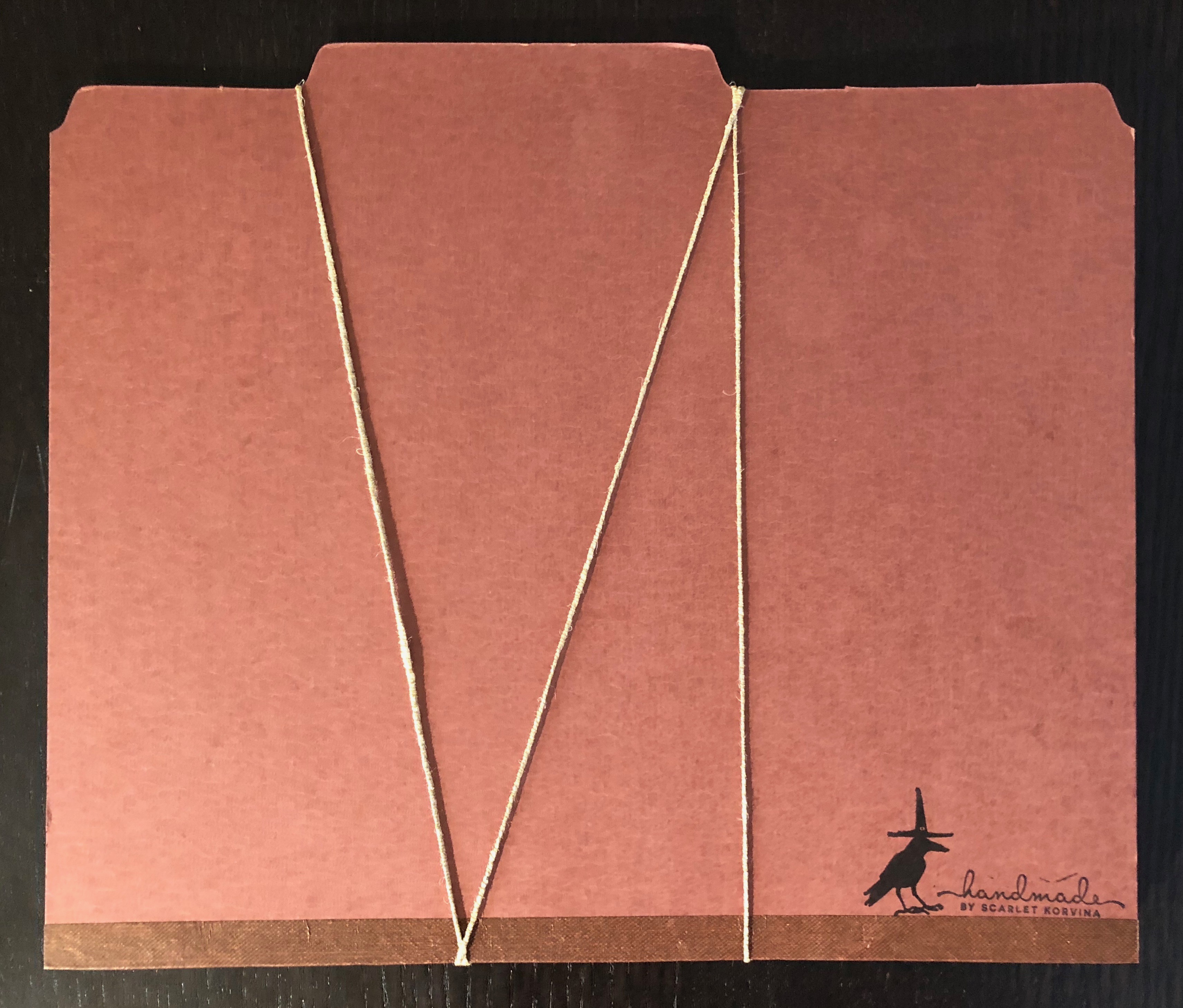 Handmade Soul Codex journal, The Raven's Egg