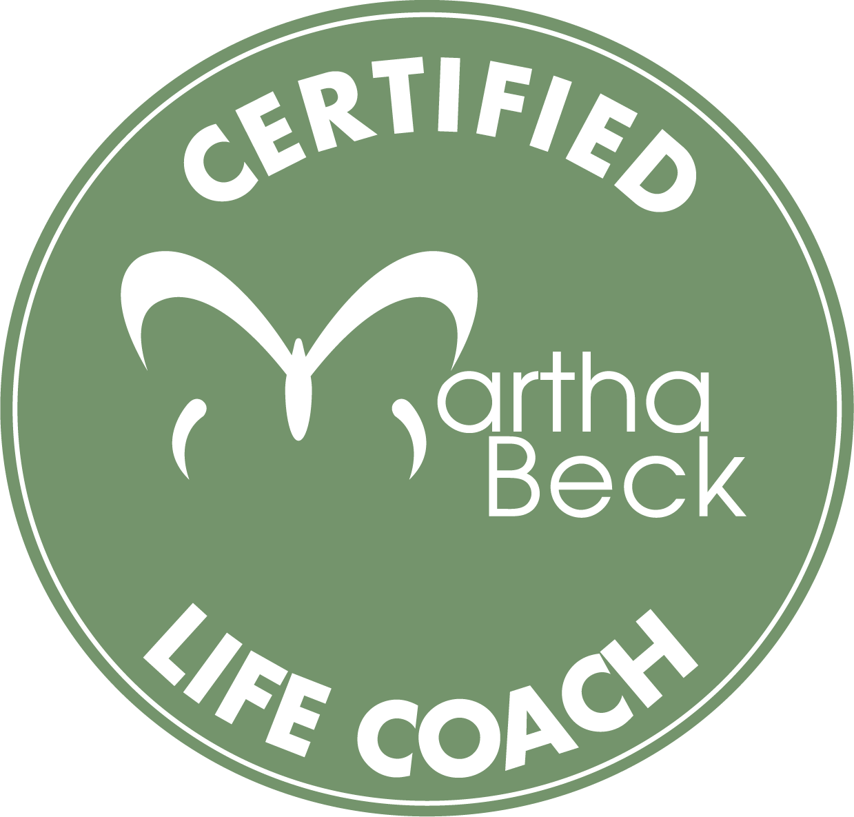 Certified Life Coach, Martha Beck